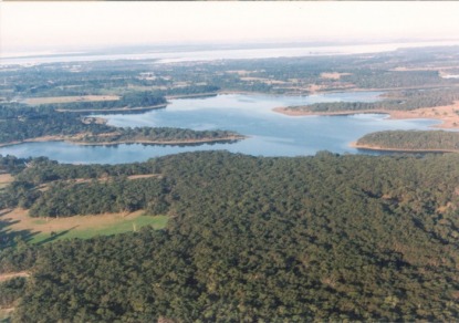 Devilbend, picture, aerial view